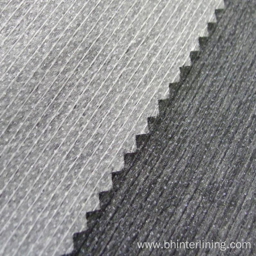 Polyester stitched bond paper interlining for shirts